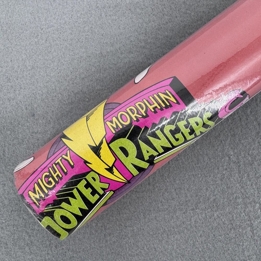 1994 Hallmark Mighty Morphin Power Rangers Gift Wrap‎ Paper NOS Sealed Wrapping